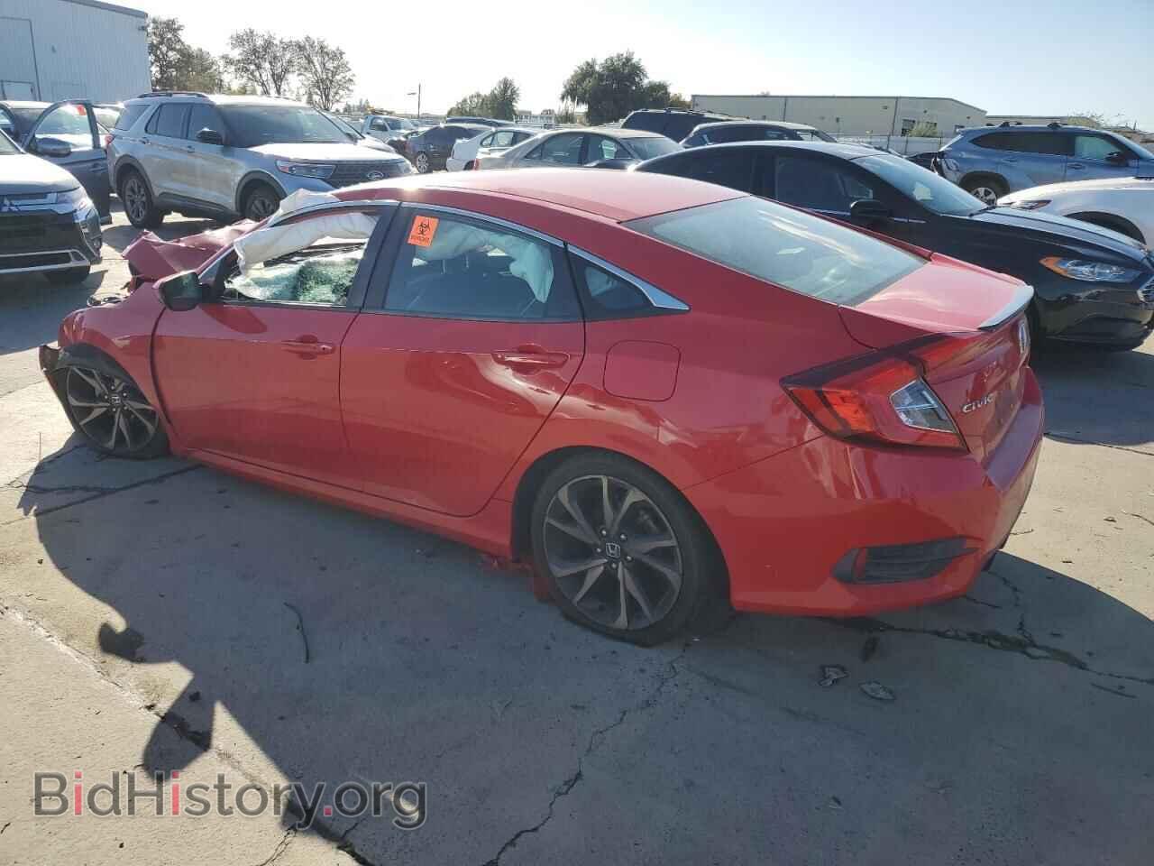 2019 HONDA CIVIC - VIN: 2HGFC2F80KH597595 - Фото 2