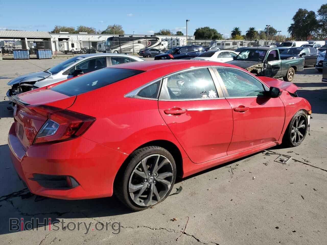 2019 HONDA CIVIC - VIN: 2HGFC2F80KH597595 - Фото 3