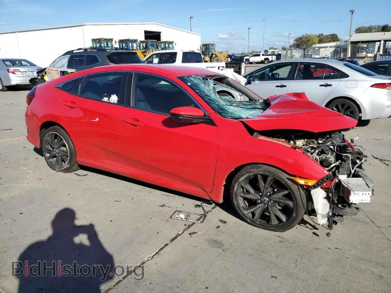 2019 HONDA CIVIC - VIN: 2HGFC2F80KH597595 - Фото 4