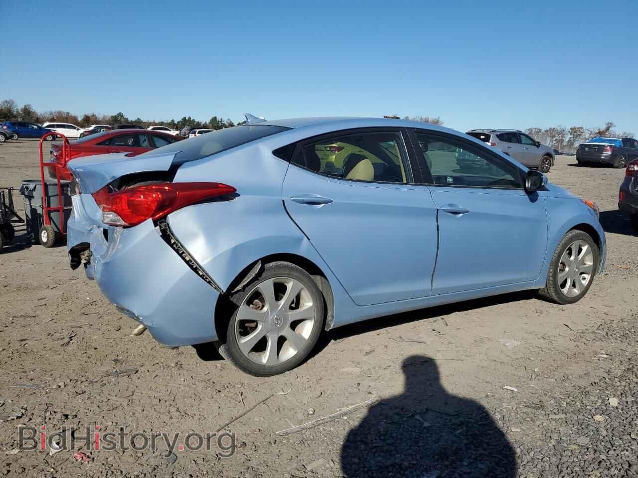 2012 HYUNDAI ELANTRA - VIN: KMHDH4AE2CU333885 - Фото 3
