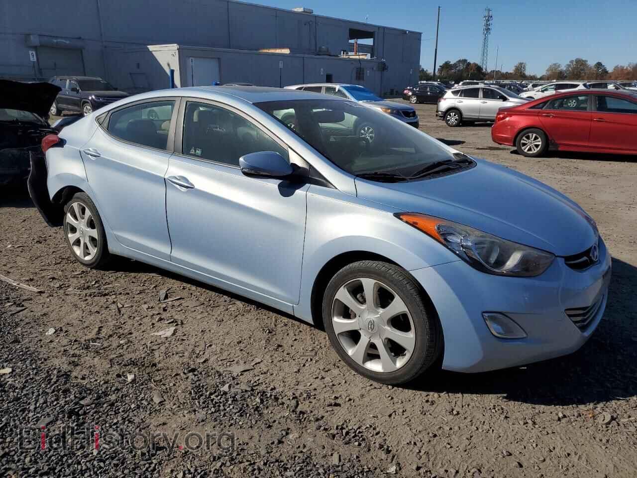 2012 HYUNDAI ELANTRA - VIN: KMHDH4AE2CU333885 - Фото 4