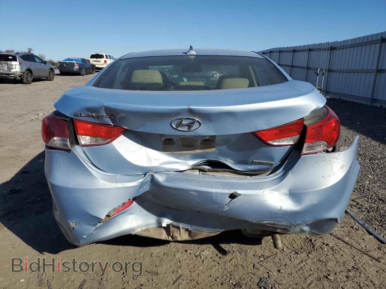 2012 HYUNDAI ELANTRA - VIN: KMHDH4AE2CU333885 - Фото 6