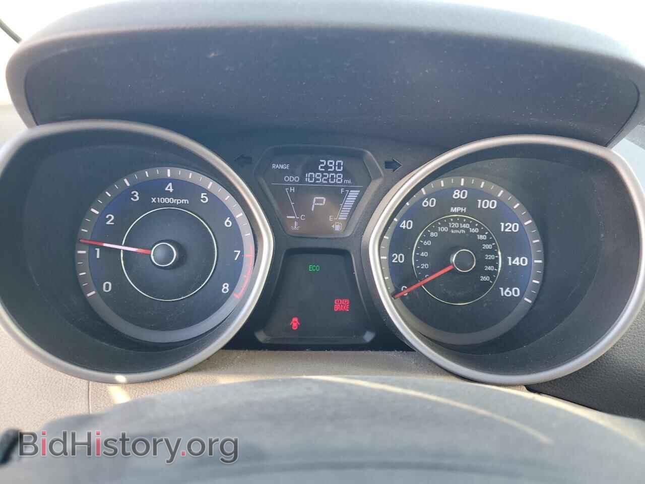 2012 HYUNDAI ELANTRA - VIN: KMHDH4AE2CU333885 - Фото 9