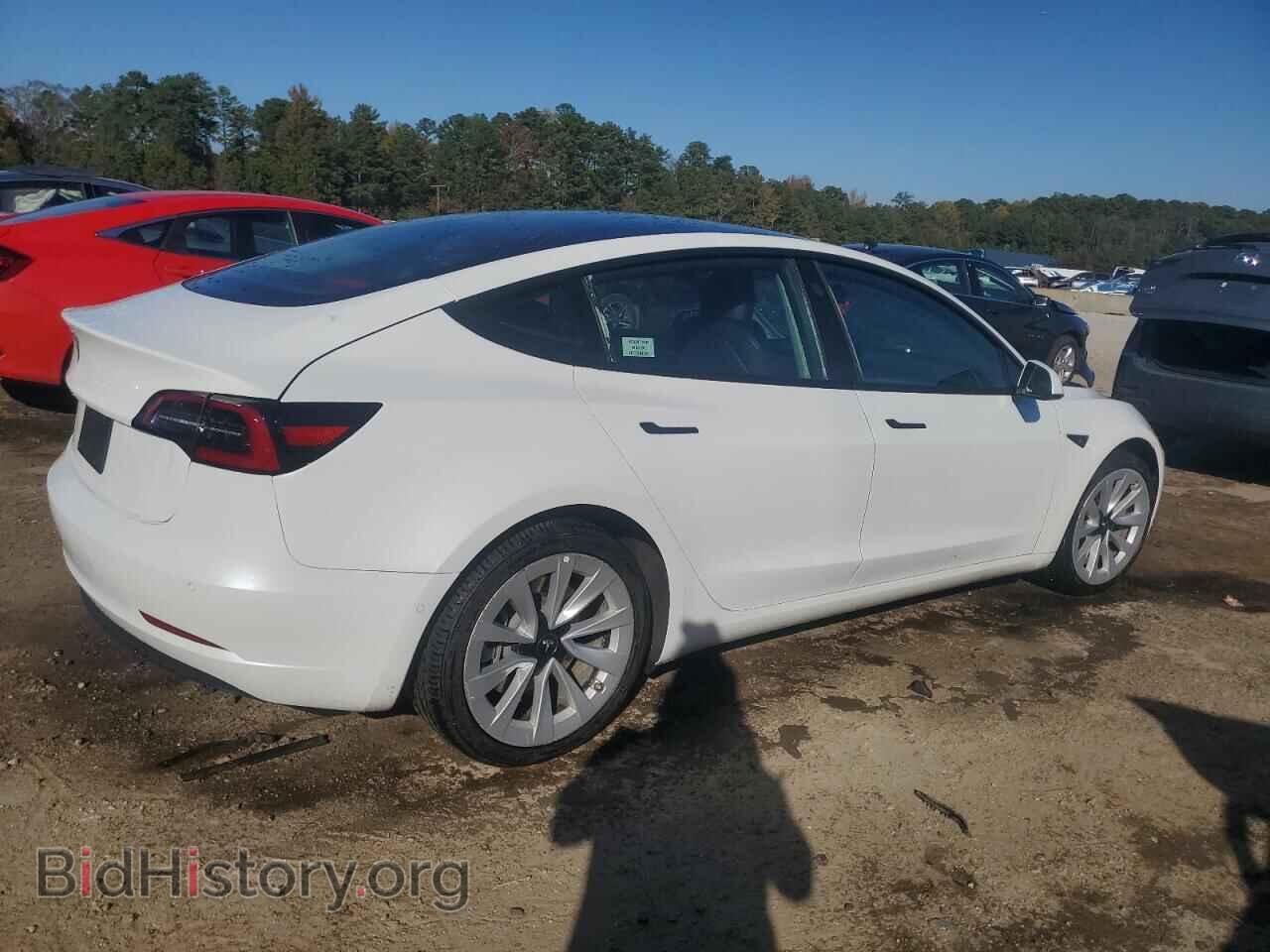 2022 TESLA MODEL 3 - VIN: 5YJ3E1EB4NF290945 - Photo 3