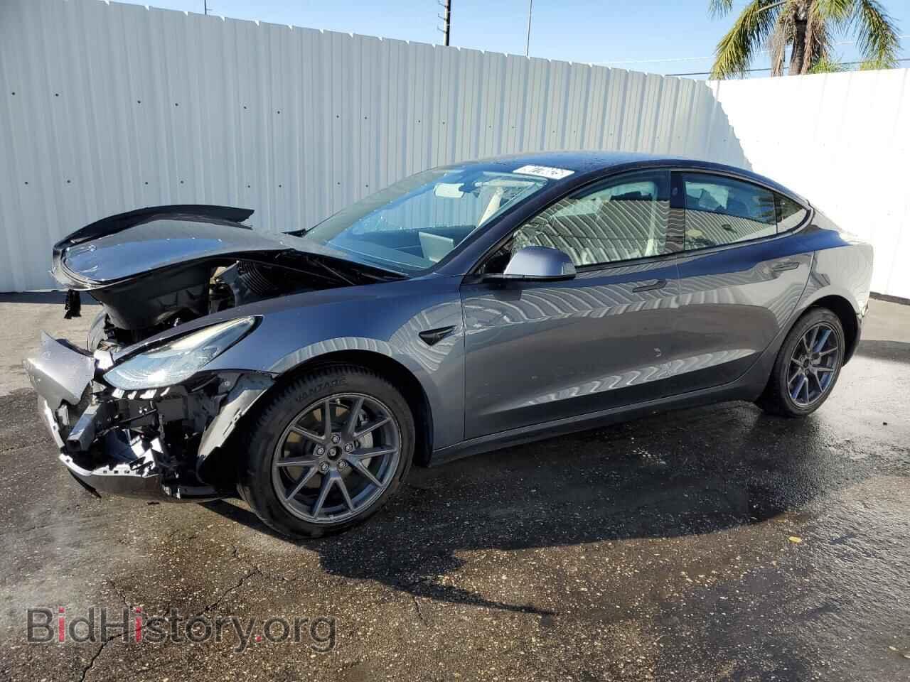Photo 5YJ3E1EBXNF288732 - TESLA MODEL 3 2022
