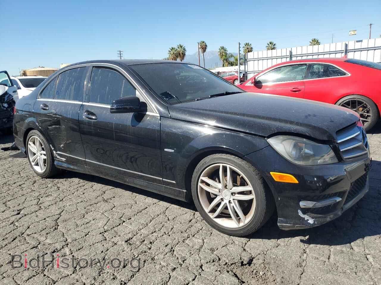 2012 MERCEDES-BENZ C-CLASS - VIN: WDDGF4HB1CA644377 - Фото 4