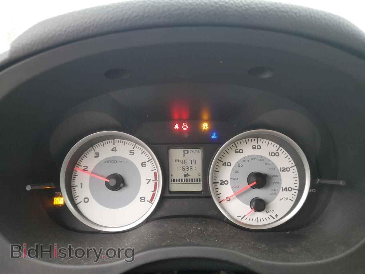 2012 SUBARU IMPREZA - VIN: JF1GPAC60CH222503 - Фото 9