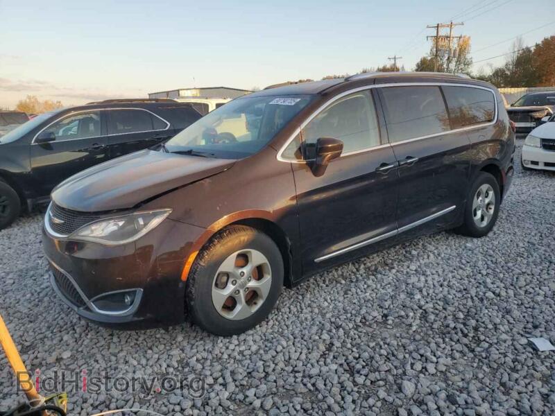 2017 Chrysler PACIFICA Touring L Plus (VIN 2C4RC1EG0HR584850) — фото 1 из 13, Copart, повреждение: передняя часть