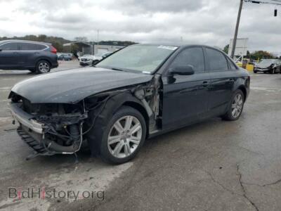 2011 Audi A4 Premium, черный — VIN WAUBFAFL6BN036194, Copart