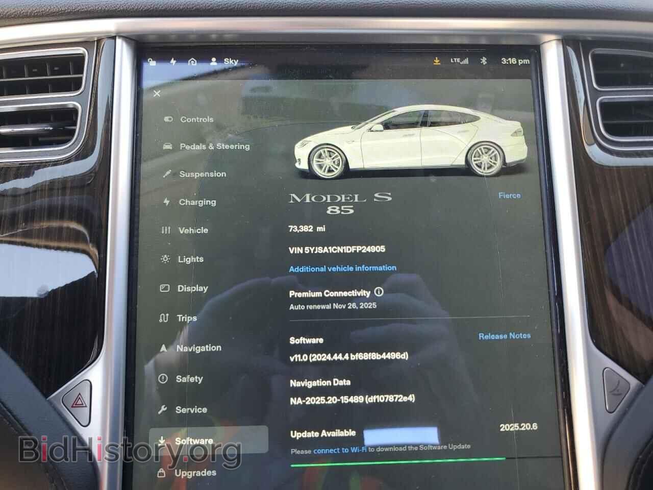 2013 TESLA MODEL S - VIN: 5YJSA1CN1DFP24905 - Photo 9
