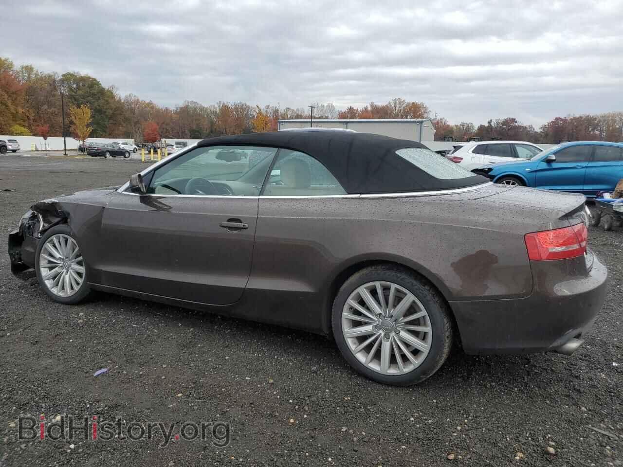 2012 AUDI A5 - VIN: WAULFAFH4CN001784 - Фото 2