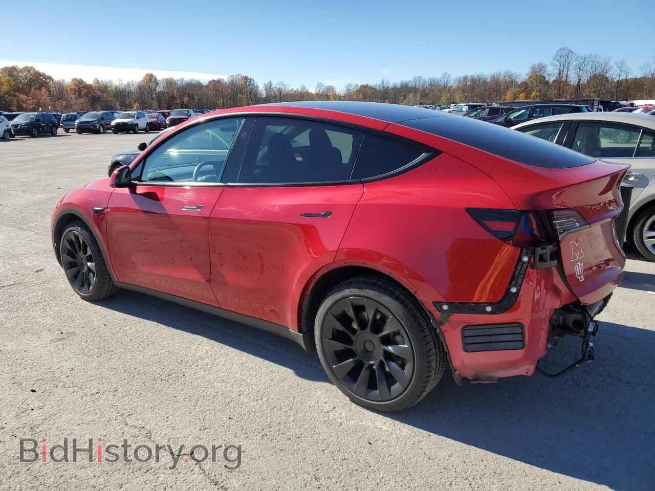 2023 TESLA MODEL Y - VIN: 7SAYGDEEXPF861596 - Фото 2
