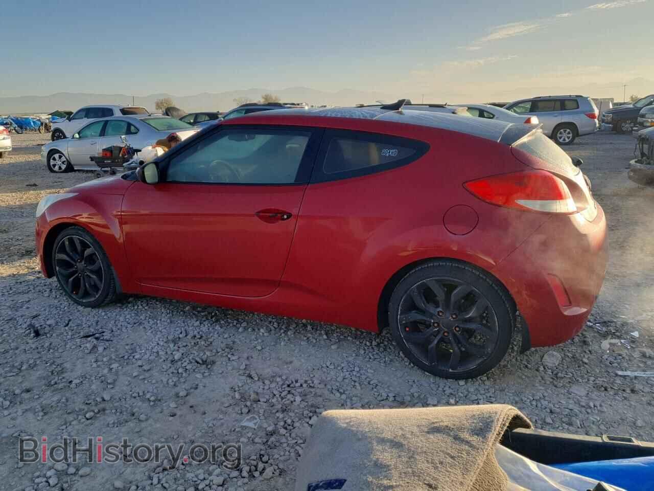 2012 HYUNDAI VELOSTER - VIN: KMHTC6AD5CU067498 - Фото 2
