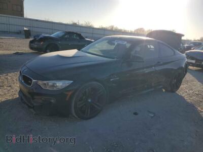 2015 BMW M4, черный — VIN WBS3R9C55FK334187, Copart