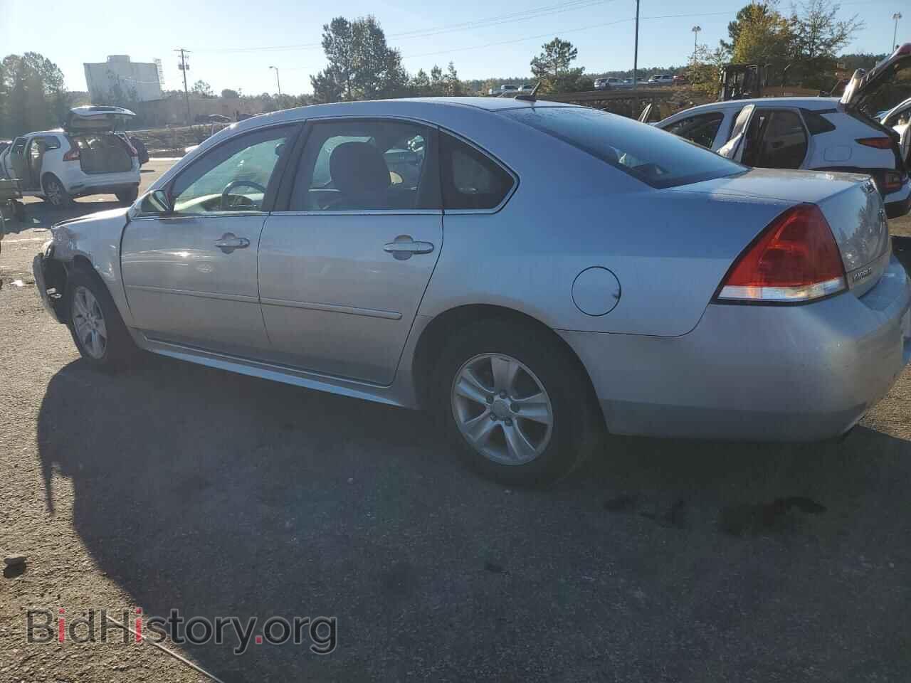 2012 CHEVROLET IMPALA - VIN: 2G1WF5E39C1249343 - Фото 2