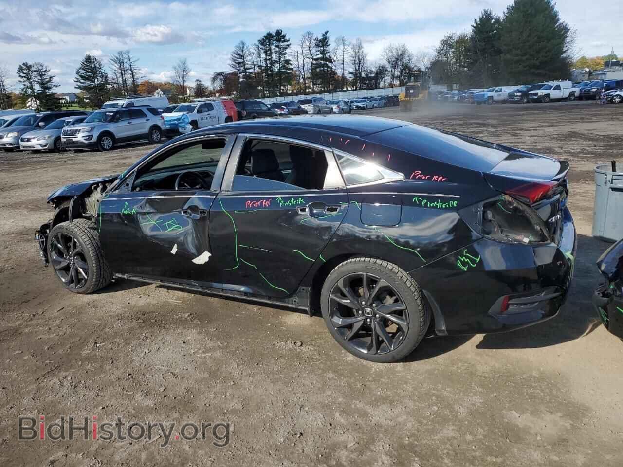 2020 HONDA CIVIC - VIN: 19XFC2F82LE210413 - Фото 2