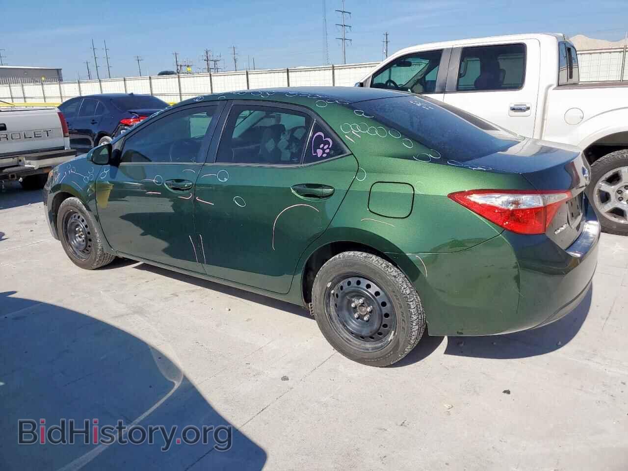 2015 TOYOTA COROLLA - VIN: 2T1BURHEXFC351028 - Фото 2