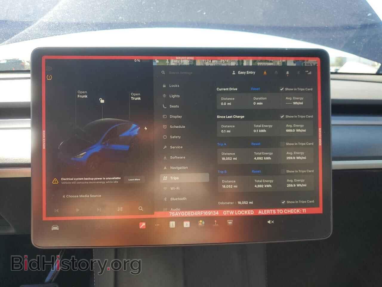 2024 TESLA MODEL Y - VIN: 7SAYGDED4RF169134 - Фото 9