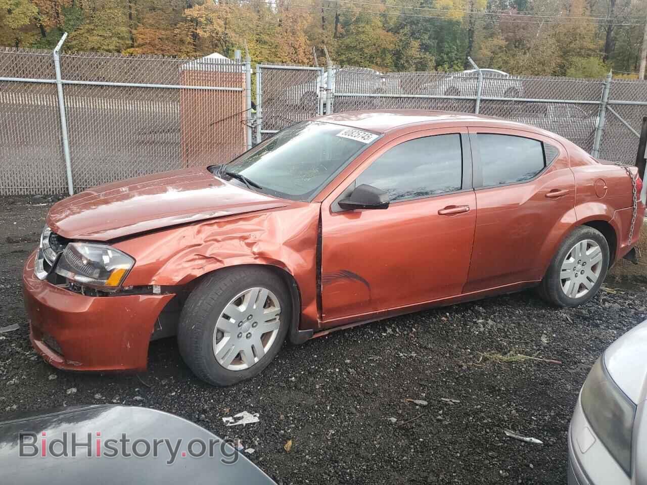 Photo 1C3CDZAB2CN272664 - DODGE AVENGER 2012