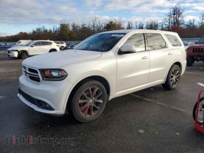 2018 Dodge DURANGO GT, white — VIN 1C4RDHDG6JC126316, Copart