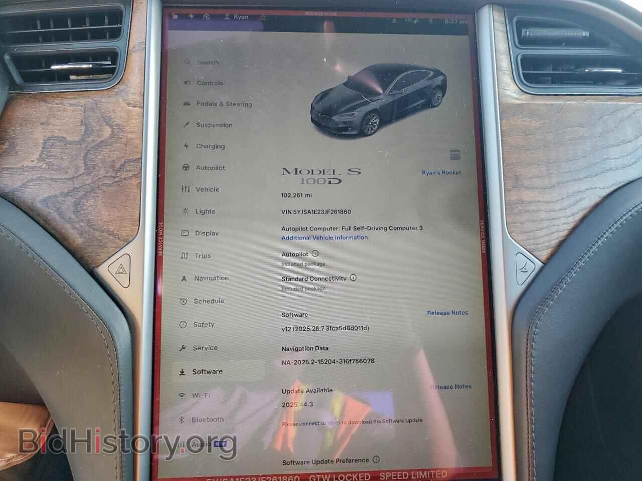 2018 TESLA MODEL S - VIN: 5YJSA1E23JF261860 - Photo 9