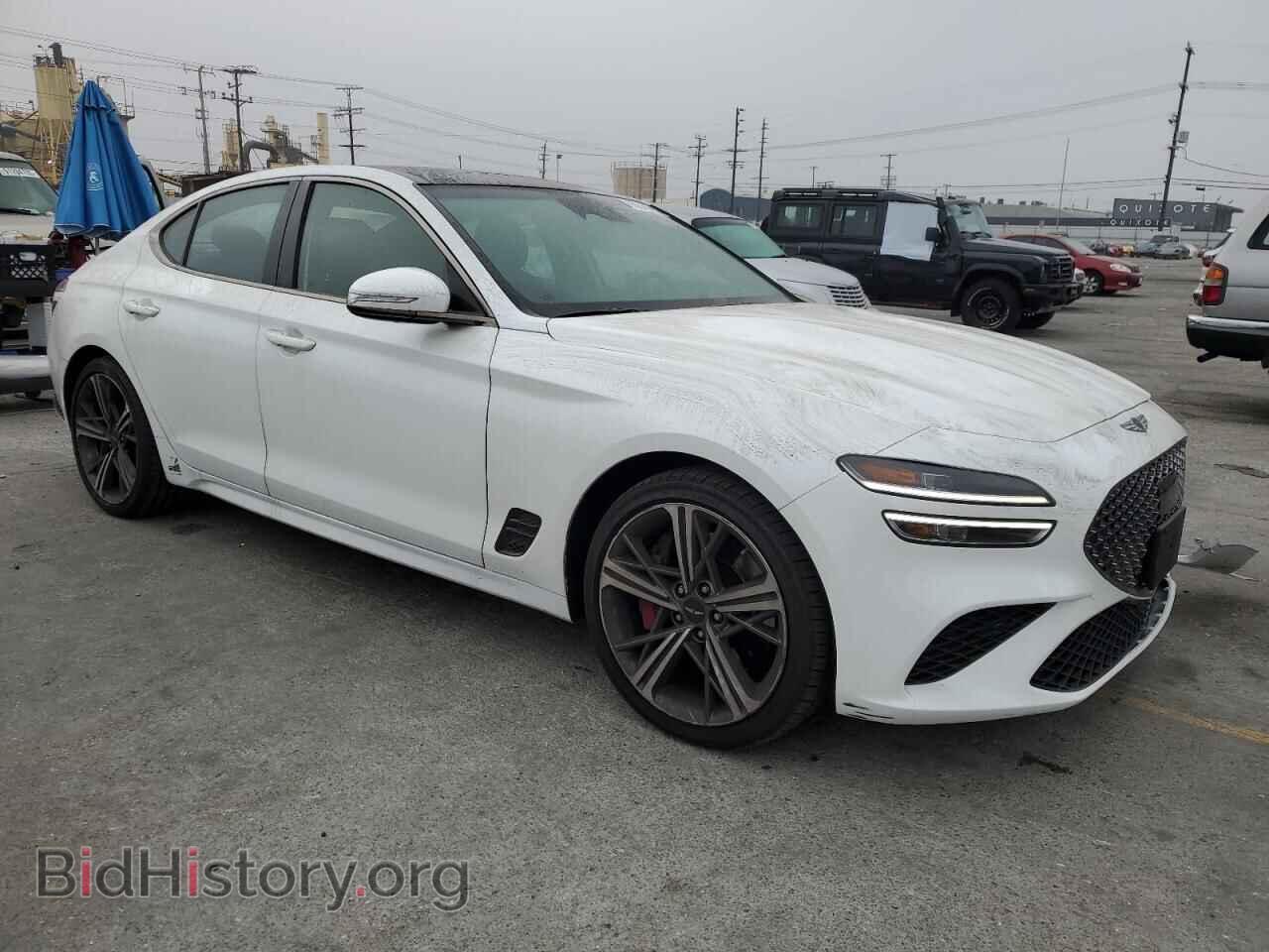 2025 GENESIS G70 BASE - VIN: KMTG34SC6SU158408 - Фото 4