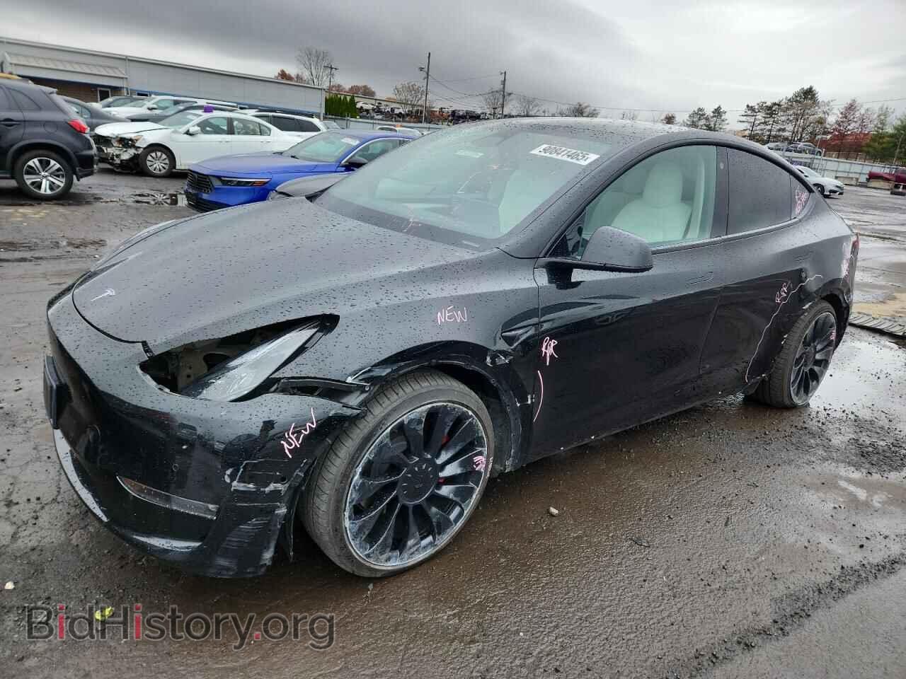 Фотография 7SAYGDEF0NF559045 - TESLA MODEL Y 2022