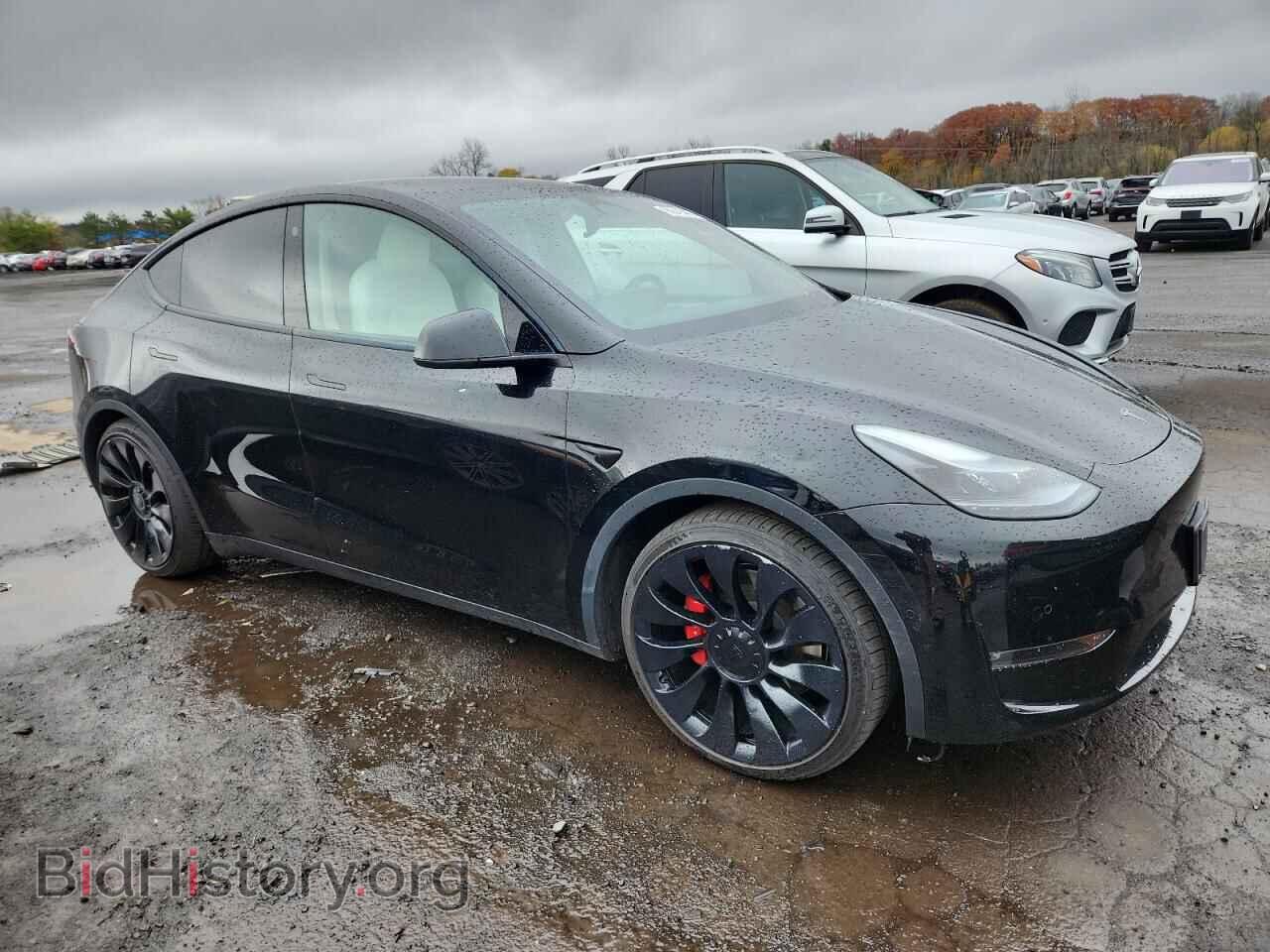 2022 TESLA MODEL Y - VIN: 7SAYGDEF0NF559045 - Фото 4