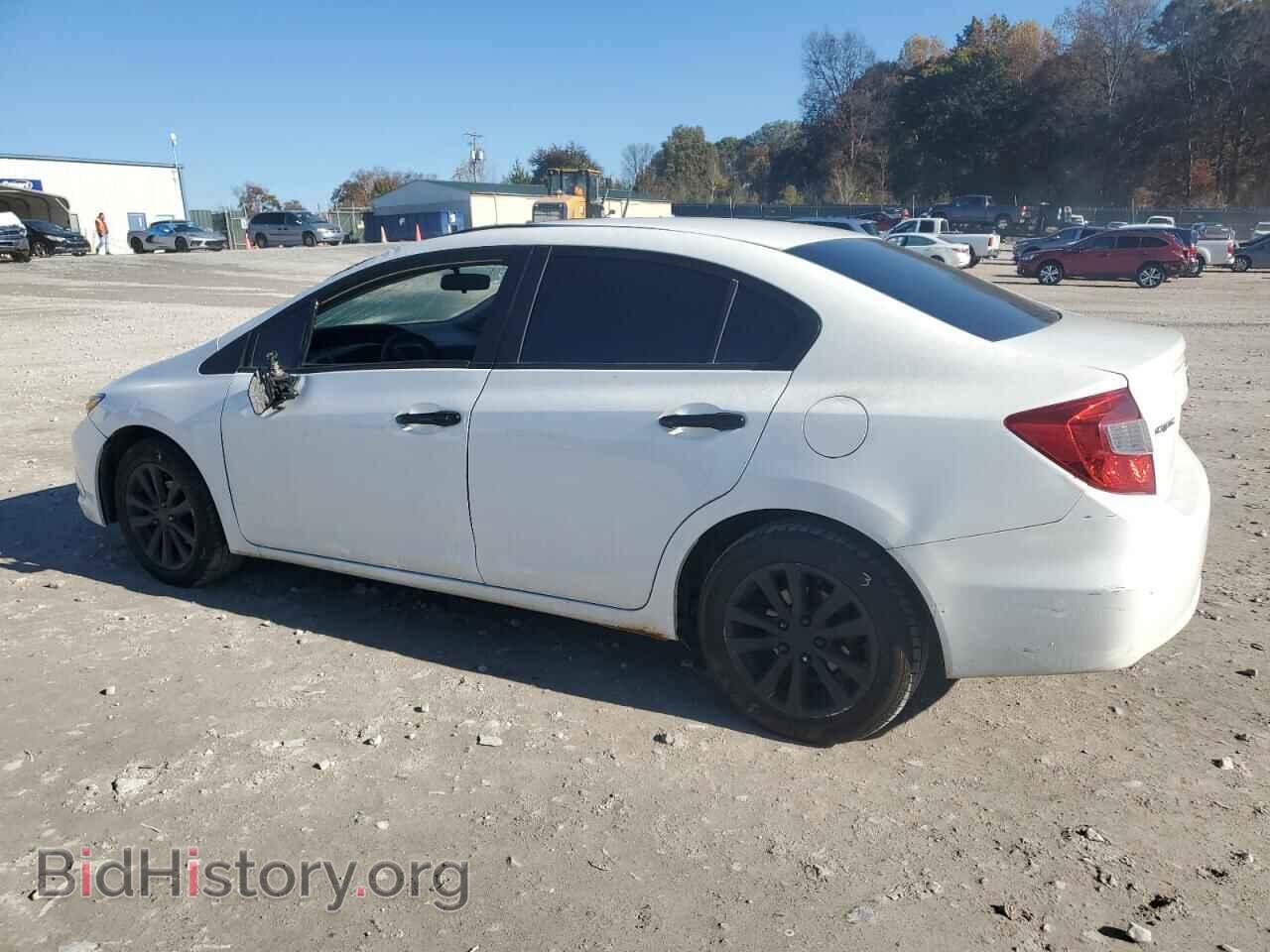 2012 HONDA CIVIC - VIN: 2HGFB2F83CH607704 - Фото 2