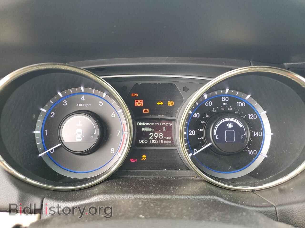 2012 HYUNDAI SONATA - VIN: 5NPEC4AB2CH404610 - Фото 9