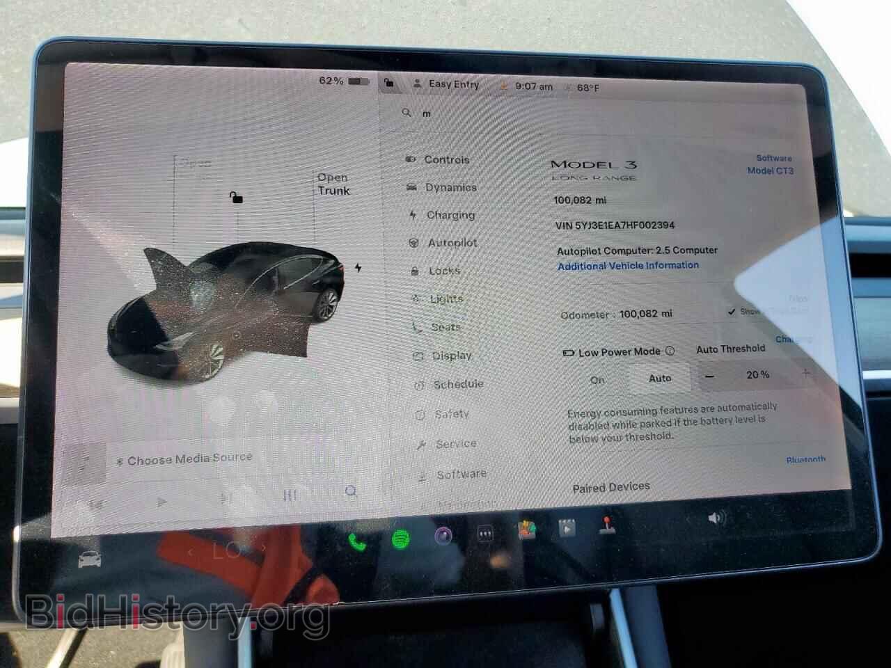 2017 TESLA MODEL 3 - VIN: 5YJ3E1EA7HF002394 - Photo 9