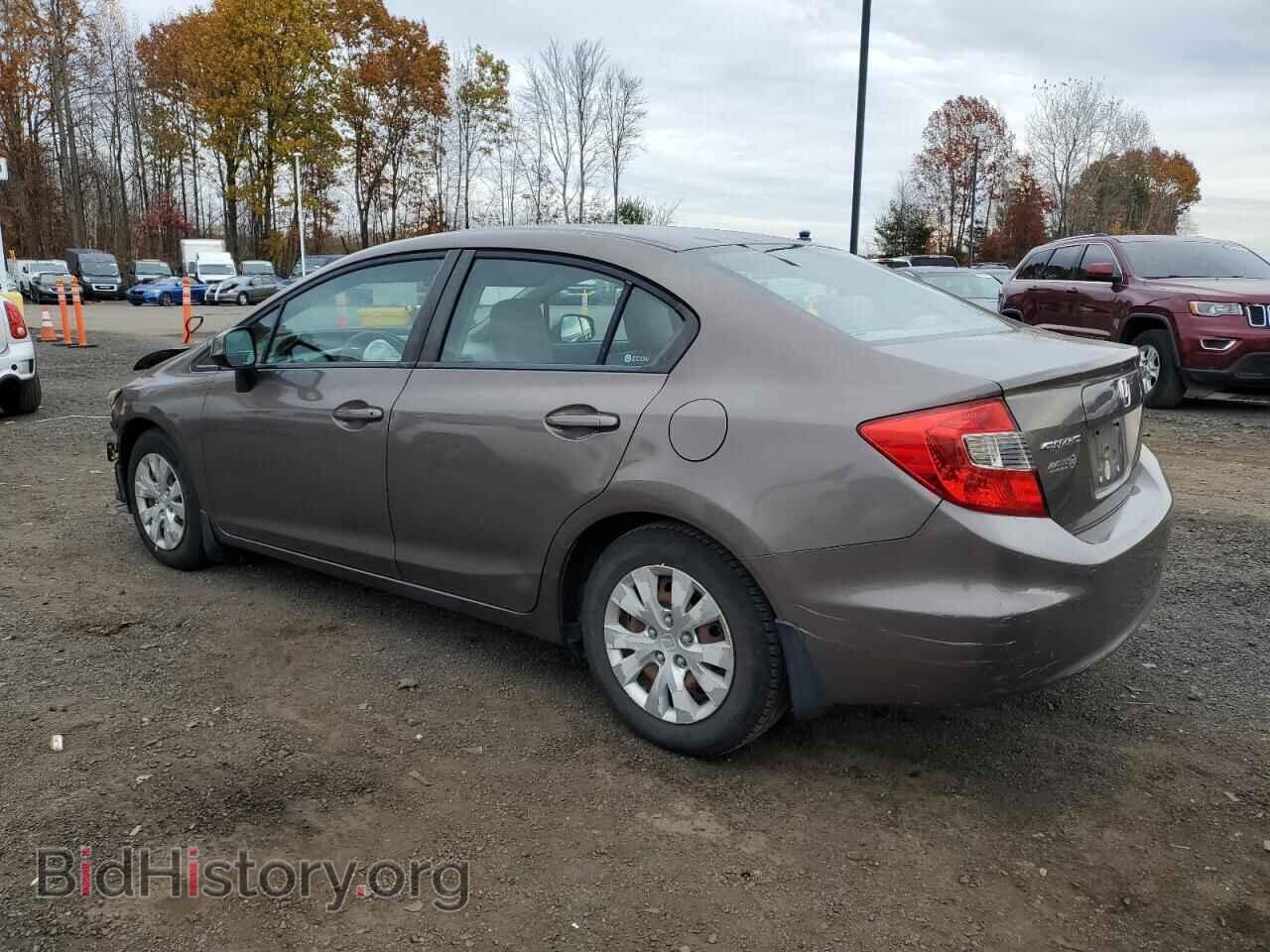2012 HONDA CIVIC - VIN: 2HGFB2F51CH553535 - Фото 2