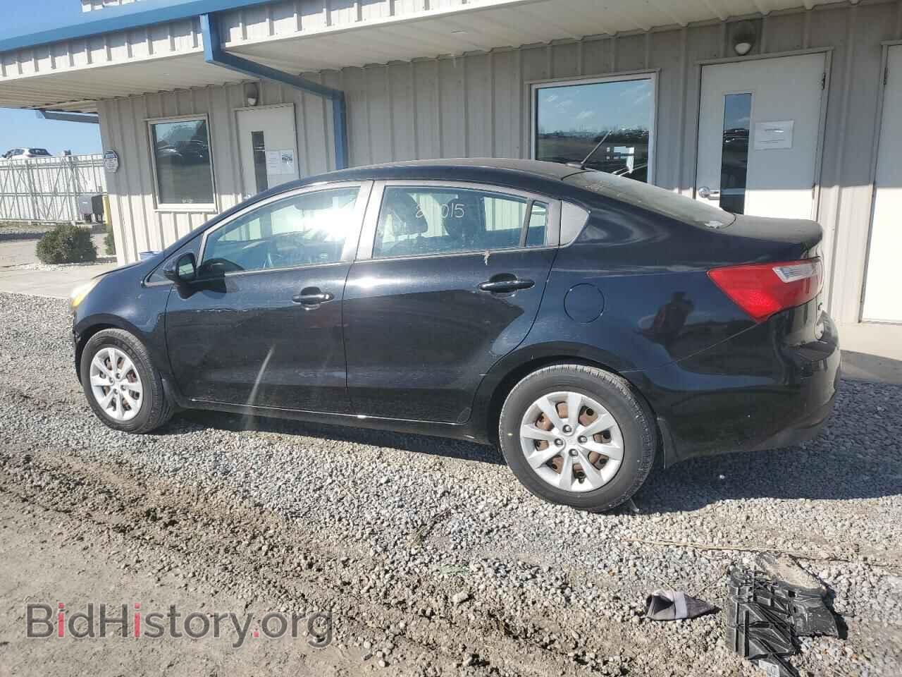 2012 KIA RIO - VIN: KNADM4A3XC6070898 - Фото 2