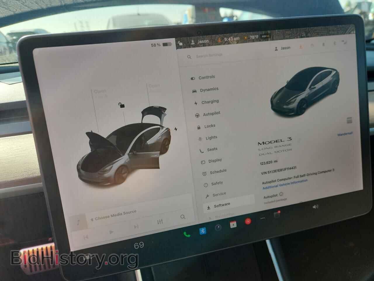 2018 TESLA MODEL 3 - VIN: 5YJ3E1EB1JF114431 - Фото 9