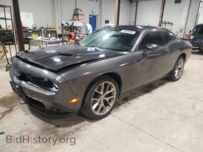 2020 Dodge CHALLENGER SXT, серый — VIN 2C3CDZAG9LH121079, Copart