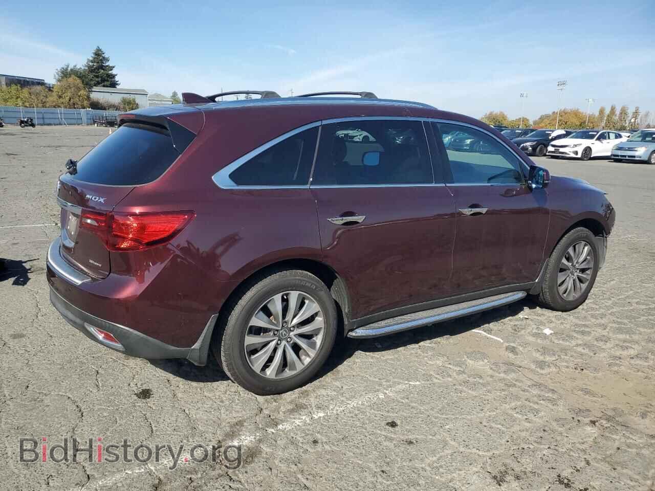 2014 ACURA MDX - VIN: 5FRYD4H49EB046195 - Фото 3