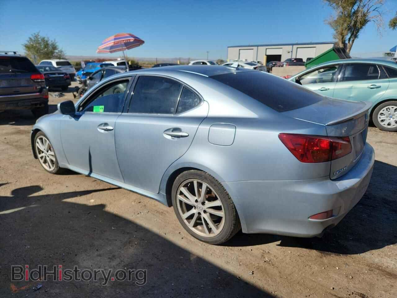 2007 LEXUS IS - VIN: JTHBE262X75013204 - Фото 2