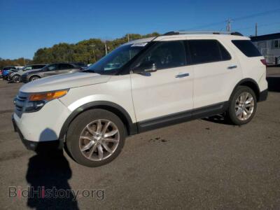 2015 Ford EXPLORER XLT, белый — VIN 1FM5K8D8XFGB72692, Copart