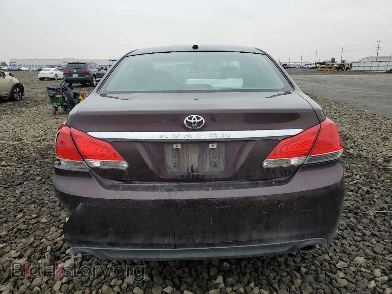 2012 TOYOTA AVALON - VIN: 4T1BK3DB9CU449766 - Фото 6