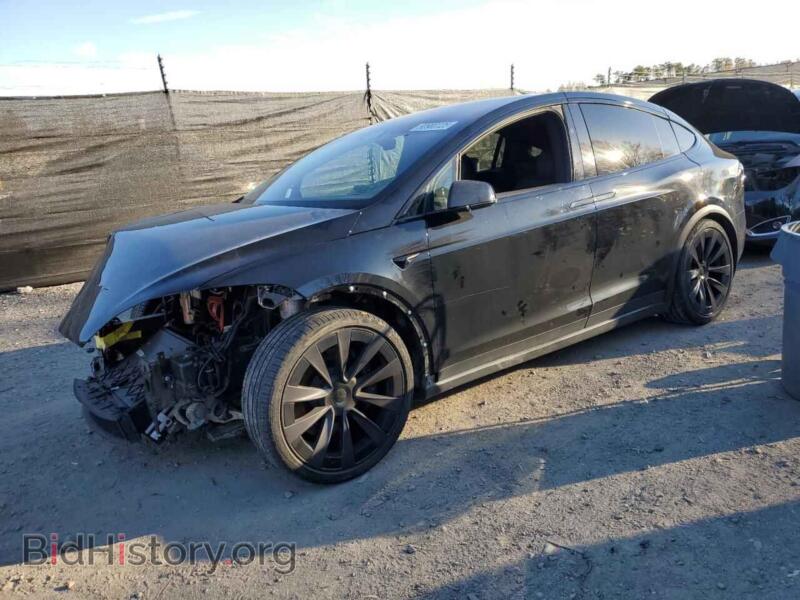 2022 Tesla MODEL X (VIN 7SAXCDE5XNF341225) — фото 1 из 13, Copart, повреждение: передняя часть