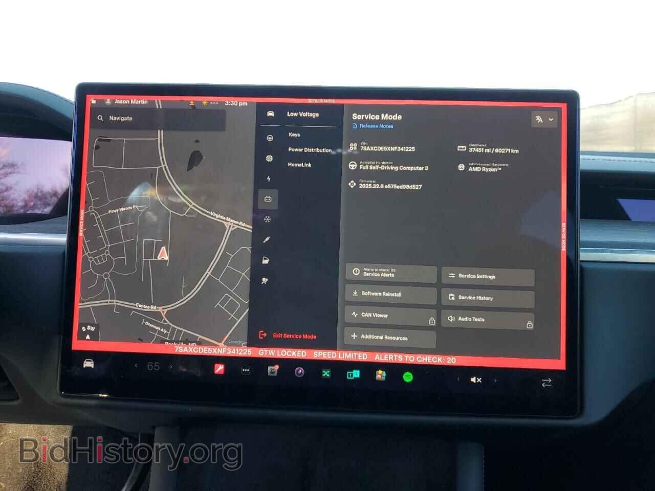 2022 TESLA MODEL X - VIN: 7SAXCDE5XNF341225 - Photo 9