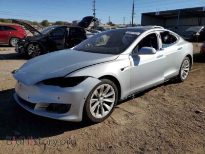 2016 Tesla MODEL S, серебристый — VIN 5YJSA1E29GF173064, Copart