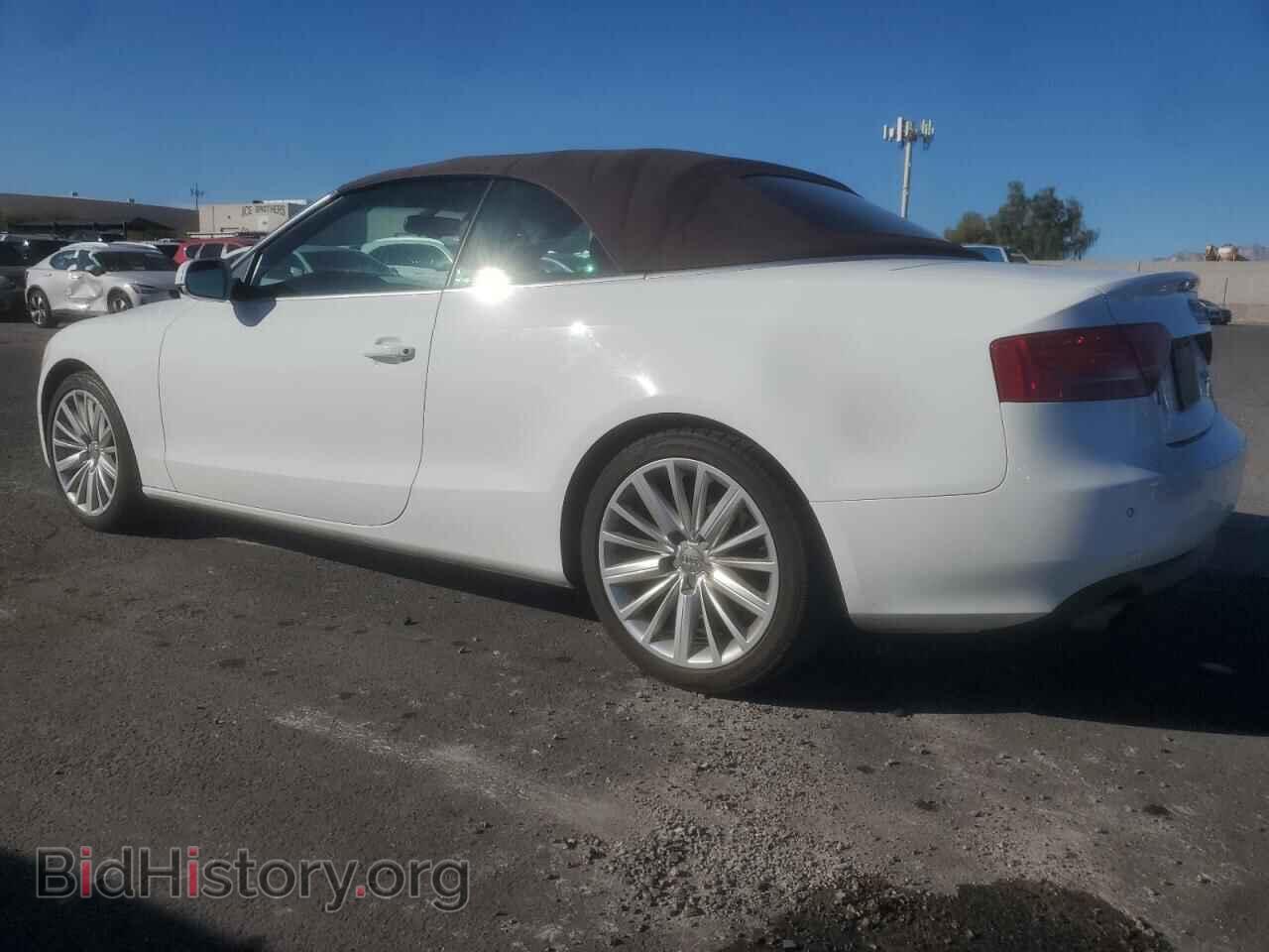 2012 AUDI A5 - VIN: WAULFAFH6CN008378 - Photo 2