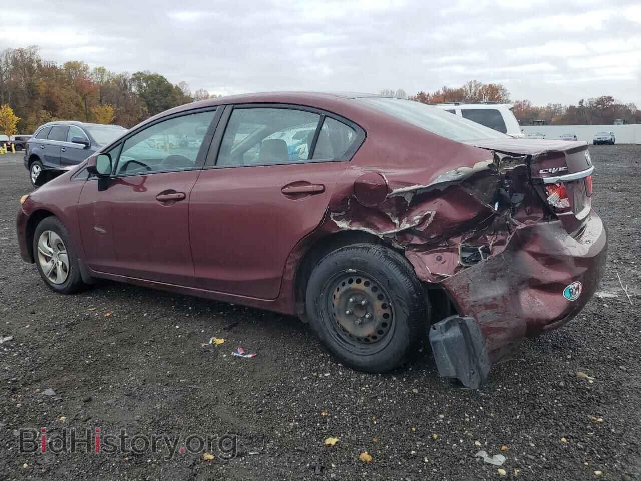 2013 HONDA CIVIC - VIN: 2HGFB2F54DH565048 - Фото 2