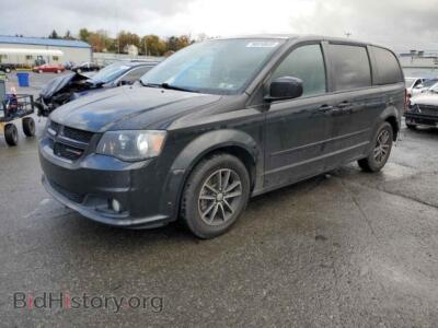 2016 Dodge CARAVAN R/T, black — VIN 2C4RDGEG7GR378987, Copart