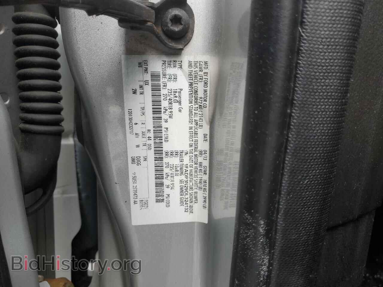 2013 FORD FOCUS - VIN: 1FADP3N29DL324132 - Фото 12