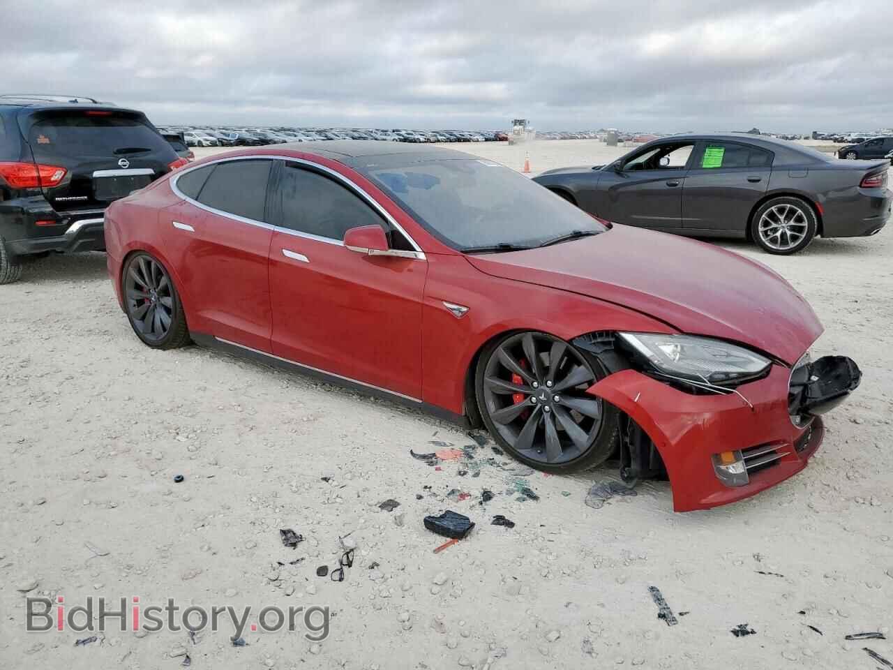 2015 TESLA MODEL S - VIN: 5YJSA1H43FF098177 - Фото 4