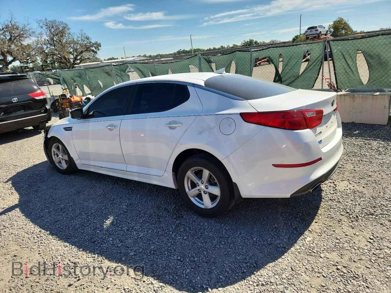 2015 KIA OPTIMA - VIN: KNAGM4A74F5660976 - Фото 2