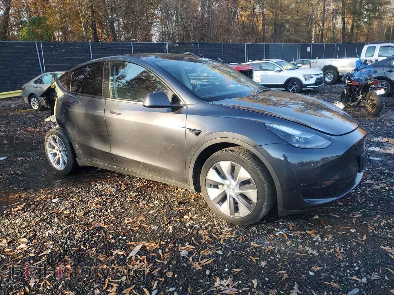 2024 TESLA MODEL Y - VIN: 7SAYGDEE1RA218828 - Фото 4