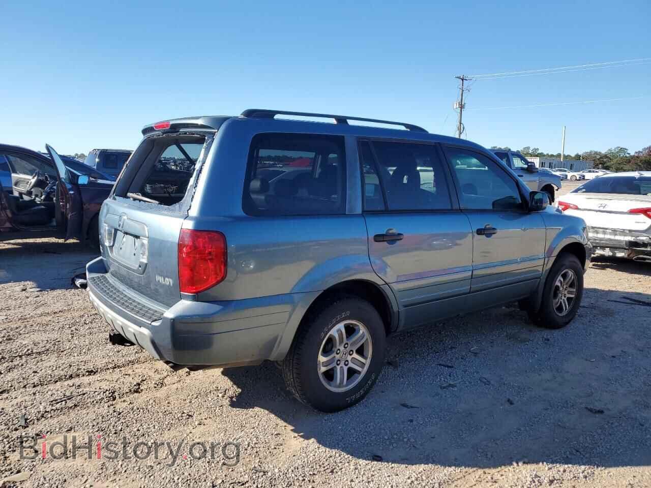2005 HONDA PILOT - VIN: 5FNYF18565B055939 - Фото 3